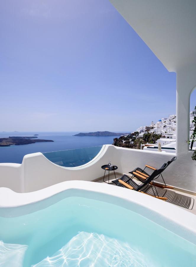 Aethria Villa Imerovígli Buitenkant foto