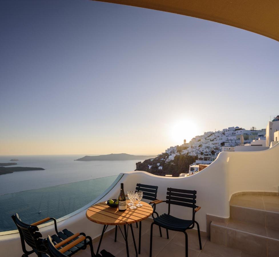 Aethria Villa Imerovígli Buitenkant foto