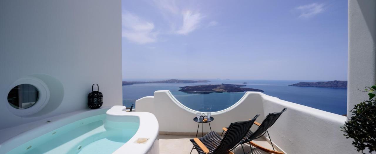 Aethria Villa Imerovígli Buitenkant foto
