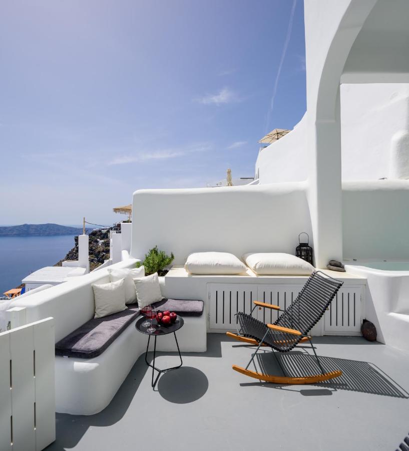 Aethria Villa Imerovígli Buitenkant foto