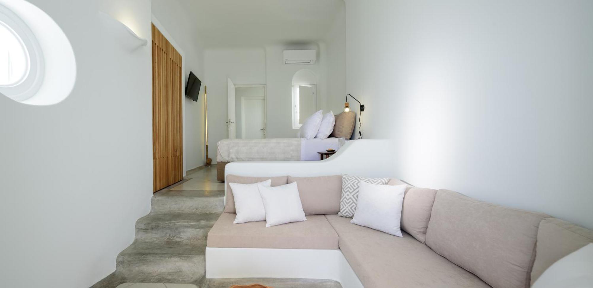 Aethria Villa Imerovígli Buitenkant foto