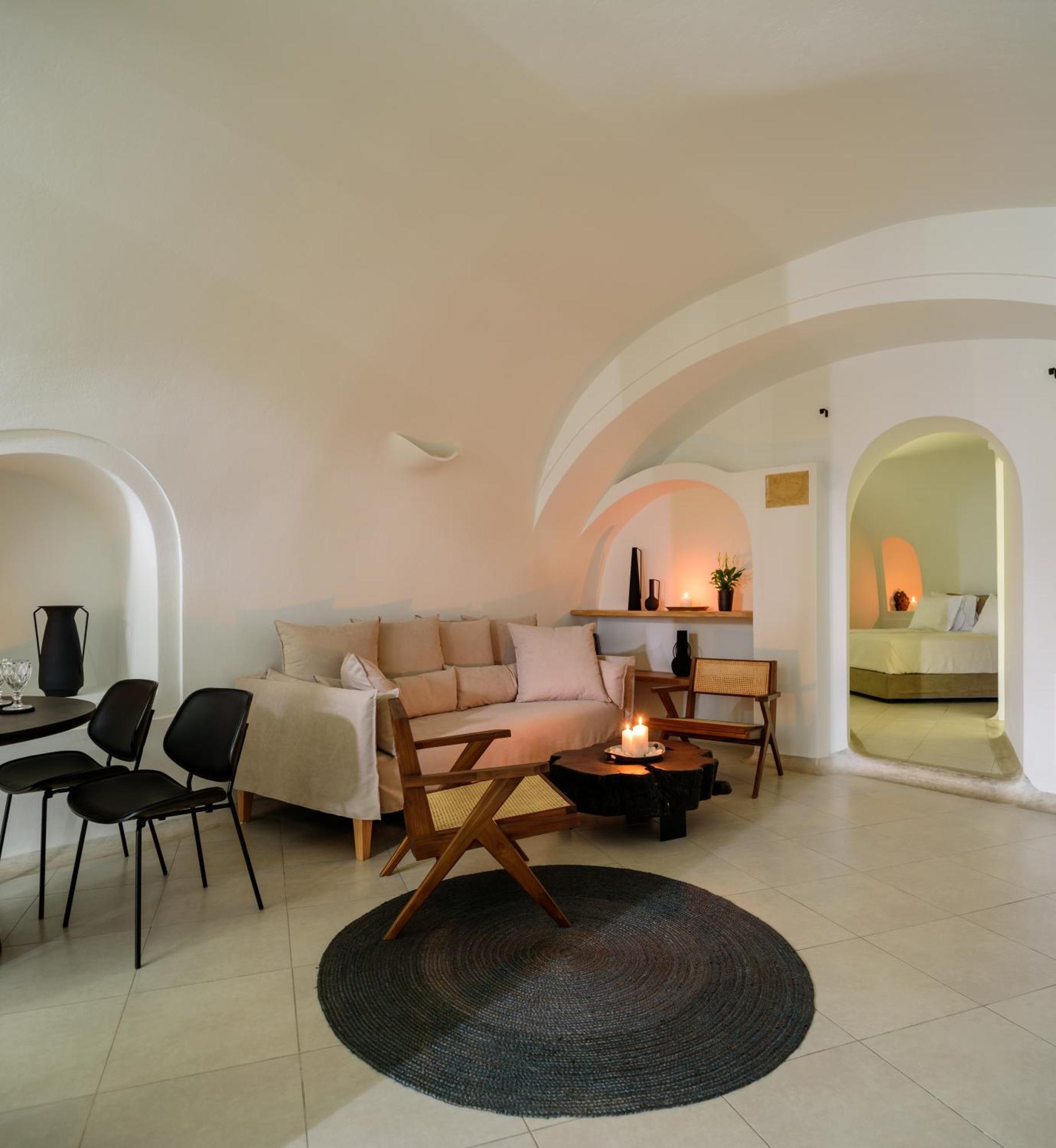 Aethria Villa Imerovígli Buitenkant foto